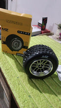 Portable Tyre / Wheel Shape Wireless Bluetooth Speaker (1 Pc) - justgrabit.in | Just Grab It