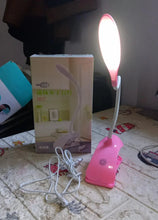 Desk Lamp Adjustable Gooseneck USB Rechargeable 3 modes of Lighting, Reading Lamp for Dorm White, Study Desk lamp Suitable for Girls College Bedroom Reading - Justgrabit Inc.