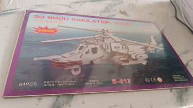 3D Wooden Aircraft Puzzle DIY Assembly Kit (Mix Design – 1 Set) - justgrabit.in | Just Grab It
