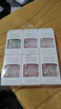Reusable Press - On Artificial Nails with Adhesive Stickers fake nails (1 Pkt) - justgrabit.in | Just Grab It