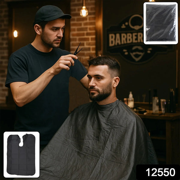 Professional Hair Cutting Cape for Salon & Home Use (1 Pc) - justgrabit.in | Just Grab It