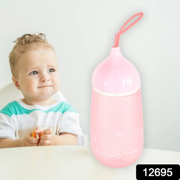 Unique Shape Premium Plastic water bottle With Dori Easy to Carry leakproof BPA - free, water Plastic water bottle for children, Home, School (1 Pc / 550 ML) - Justgrabit Inc.