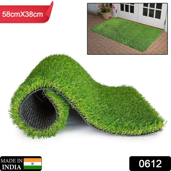 Artificial Grass Mat for Balcony or Doormat, 58x38cm - justgrabit.in | Just Grab It