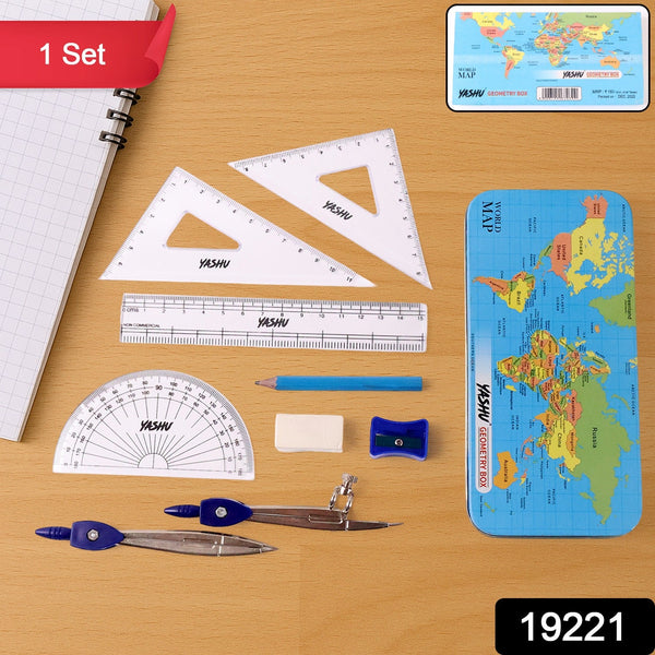 Yashu Complete Geometry Box Set with Compass - justgrabit.in | Just Grab It