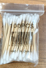 Eco - Friendly Wooden Cotton Ear Buds (1 pkt / 100 Pcs Approx) - justgrabit.in | Just Grab It