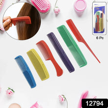 Assorted Styling Hair Comb - (6 Pc / Set) - justgrabit.in | Just Grab It