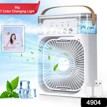 Portable Air Cooler Fan with 7 - Color Light – Personal AC Fan - justgrabit.in | Just Grab It