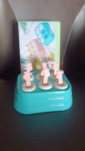 6 Cavity sicle Molds Plastic Giraffe shape Ice Moulds (1 Pc) - justgrabit.in | Just Grab It