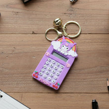 Cute Cartoon Kuromi Calculator Keychain with Mini Digital Display (1 Pc) - justgrabit.in | Just Grab It