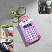 Cute Cartoon Kuromi Calculator Keychain with Mini Digital Display (1 Pc) - justgrabit.in | Just Grab It