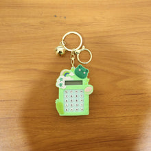 Cute Frog Cartoon Calculator Keychain with Mini Digital Display (1 Pc) - justgrabit.in | Just Grab It