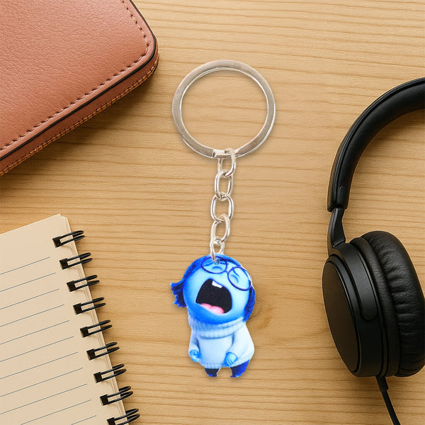 Cute Cartoon Character Girl Keychain For Kids, Bags & Stationery - justgrabit.in | Just Grab It