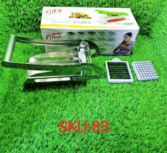 Stainless Steel French Fries Potato Chips Strip Cutter Machine - Justgrabit Inc.