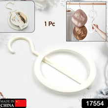 Plastic Circle Hanger for Hats, Towels & Bags (1 Pc) - Justgrabit Inc.