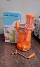 Manual Fruit Vegetable Juicer with Juice Cup and Waste Collector - Justgrabit Inc.