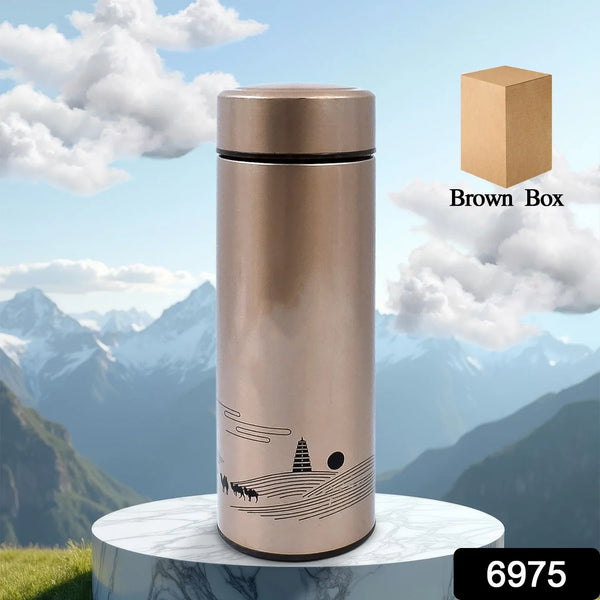 Vacuum Bottle, Double Wall Vacuum Mug, Stainless Steel water Bottle (350 ML Approx) - justgrabit.in | Just Grab It