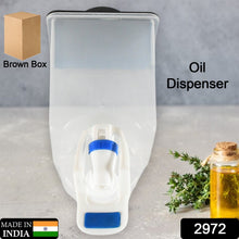 Wall Mounted Oil Dispenser Bottle (1100ml Approx) - justgrabit.in | Just Grab It