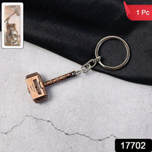 Metal Hammer Shape Keychain (1 Pc) - justgrabit.in | Just Grab It