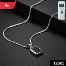 Premium Stainless - Steel Men’s Fashion Pendant Chain (1 Pc) - justgrabit.in | Just Grab It