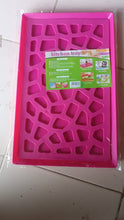 Plastic Kitchen Tray with Modern Hollow Design (40x25 cm) - justgrabit.in | Just Grab It