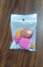 Mix Design Fancy & Stylish Colorful Erasers (1 Set / 3 Pc Set) - justgrabit.in | Just Grab It