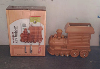 Train Key Holder (Plastic): Wall Mount, Decorative (1 Pc) - Justgrabit Inc.