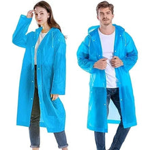 Adult Portable Rain Coat, Men & Women Outdoor Traveling Eva Material Raincoat - justgrabit.in | Just Grab It