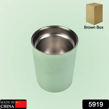 Vacuum Glass 304 Stainless Steel Home Office Lidless Anti - Scald Water Cup Drink Mug, Tumbler - justgrabit.in | Just Grab It