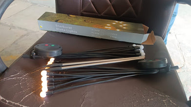 Solar - Powered Firefly Garden Decorative LED Light Set (2 Pc) - justgrabit.in | Just Grab It