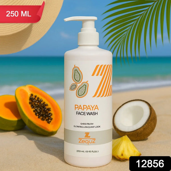 Zequz Papaya Face Wash - (1 Pc / 250 ML) - Justgrabit Inc.