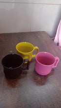 Premium Plastic Coffee / Tea Cups / Mug with Handle (1 Pc / Loose / Mix Color) - justgrabit.in | Just Grab It