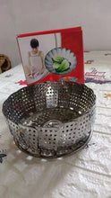Unique Design Stainless - Steel Heaviest vegetable ,Cooking Foldable Steamer Basket for Kitchen Utensils/Dish Drying Rack/Plate Stand/ Basket - justgrabit.in | Just Grab It