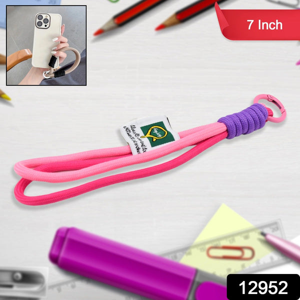 Hand Wrist Strap Lanyard Cellphone, Phone Strap (1 Pc / 7 Inch / Multicolor) - justgrabit.in | Just Grab It