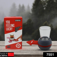 Shot Spinner Spin the Shot Fun Drinking Game Spin Shot Game Party Games for Adults Includes 1.7 oz Shot Glass - justgrabit.in | Just Grab It