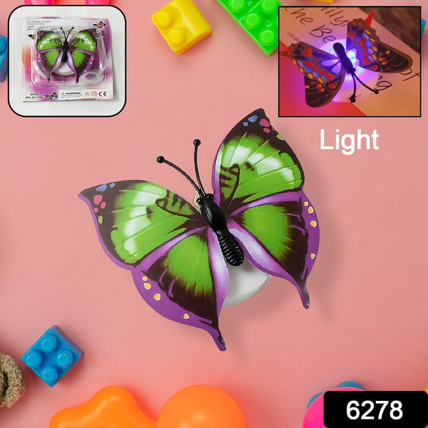 The Butterfly 3D Night Lamp Comes with 3D Illusion Design Suitable for Drawing Room, Lobby. - justgrabit.in | Just Grab It