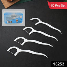 2 In 1 Tooth Picks Flosses / Sticks, Portable Toothpicks (50 Pc Set) - justgrabit.in | Just Grab It