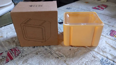 Durable Transparent Tape Storage Box – Plastic Office Organizer - Justgrabit Inc.