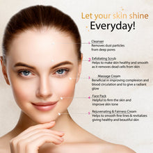 Charm & Glow 5 - Step Herbal Facial Kit (1 Pc) - justgrabit.in | Just Grab It