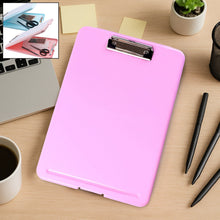 A4 Size Hard Plastic Clipboard File Folder (1 Pc) - justgrabit.in | Just Grab It