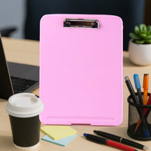 A4 Size Hard Plastic Clipboard File Folder (1 Pc) - justgrabit.in | Just Grab It
