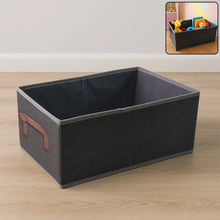 Foldable Rectangular Storage Box with Handle (46x28 cm / 1 Pc) - justgrabit.in | Just Grab It