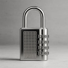 Heavy - Duty 4 - Digit Resettable Combination Padlock (1 Pc) - justgrabit.in | Just Grab It
