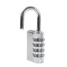 Heavy - Duty 4 - Digit Resettable Combination Padlock (1 Pc) - justgrabit.in | Just Grab It