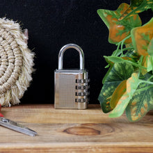 Heavy - Duty 4 - Digit Resettable Combination Padlock (1 Pc) - justgrabit.in | Just Grab It