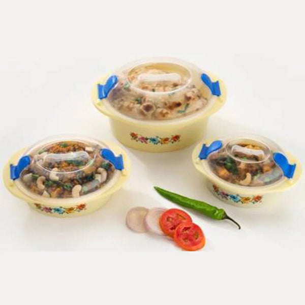 Hot N Fresh Insulated Plastic Casserole Gift Set (3 Pieces) - Justgrabit Inc.