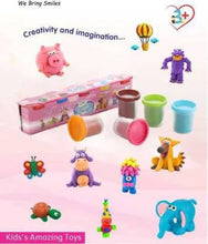 Non - Toxic Creative 50 Dough Clay 5 Different Colors (Pack of 5 Pcs) - Justgrabit Inc.