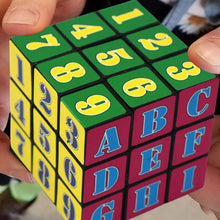 Alpha Numeric Cube used for entertaining and playing purposes by kids, children’s and even adults etc. - Justgrabit Inc.