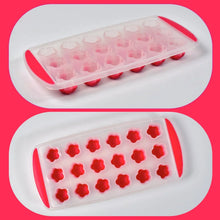 Ice Mould Flower Shape 18 Cavity Mould ice Tray Sphere ice Flower Mould Small ice Flower Tray Mini ice Cube Tray - Justgrabit Inc.