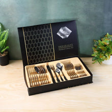 Premium Stainless Steel Polished Cutlery Set (24 Pc) - justgrabit.in | Just Grab It