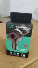 CAR - X8 Bluetooth FM Transmitter Kit with Dual USB Fast Charger - Justgrabit Inc.